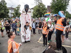 Bilder vom grenzüberschreitenden Animal Pride Day Kreuzlingen-Konstanz. (Bild: Hanspeter Schiess)