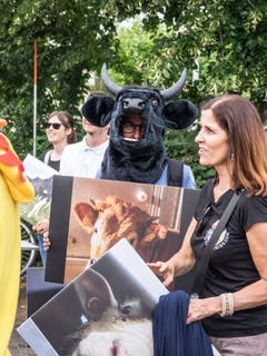 Bilder vom grenzüberschreitenden Animal Pride Day Kreuzlingen-Konstanz. (Bild: Hanspeter Schiess)