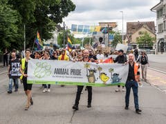 Bilder vom grenzüberschreitenden Animal Pride Day Kreuzlingen-Konstanz. (Bild: Hanspeter Schiess)