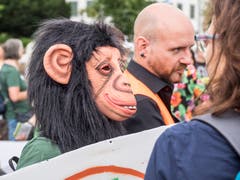 Bilder vom grenzüberschreitenden Animal Pride Day Kreuzlingen-Konstanz. (Bild: Hanspeter Schiess)