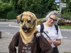 Bilder vom grenzüberschreitenden Animal Pride Day Kreuzlingen-Konstanz. (Bild: Hanspeter Schiess)