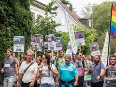 Bilder vom grenzüberschreitenden Animal Pride Day Kreuzlingen-Konstanz. (Bild: Hanspeter Schiess)
