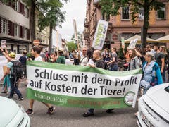 Bilder vom grenzüberschreitenden Animal Pride Day Kreuzlingen-Konstanz. (Bild: Hanspeter Schiess)