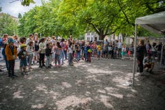 Die Eröffnungsansprache (Bild: Nadia Schärli, Luzern, 15. Juli 2019)