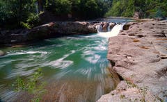 Wasserfall der Thur bei Brübach. (Bild: Thomas Ammann)