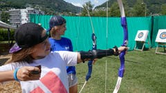 Im kantonalen Sportlager Zug wird scharf geschossen. Lagerbild: Kantonales Sportlager Zug (Tenero, 15. Juli 2019)