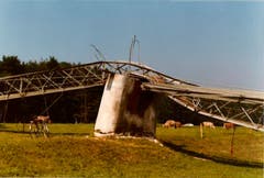 GanggelistegGebrochenes Widerlager. (Bild: PD/Gemeindearchiv Bussnang)