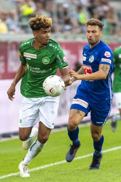 Impressionen vom ersten Spiel der Saison gegen St. Gallen. (Bild: KEYSTONE/Georgios Kefalas, St. Gallen, 20. Juli 2019)