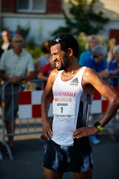 Abraham Tadesse. (Bild: Stefan Kaiser, Oberägeri, 19. Juli 2019)