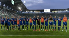 Impressionen vom ersten Spiel der Saison gegen St. Gallen. (Bild: KEYSTONE/Georgios Kefalas, St. Gallen, 20. Juli 2019)