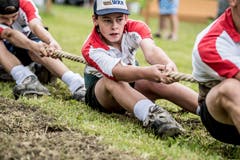 Impressionen von der U19-Schweizer-Meisterschaft im Seilziehen. (Bild: Nadia Schärli, Engelberg, 20. Juli 2019)