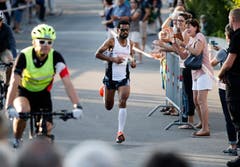 Abraham Tadesse. (Bild: Stefan Kaiser, Oberägeri, 19. Juli 2019)