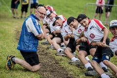 Impressionen von der U19-Schweizer-Meisterschaft im Seilziehen. (Bild: Nadia Schärli, Engelberg, 20. Juli 2019)