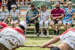 Impressionen von der U19-Schweizer-Meisterschaft im Seilziehen. (Bild: Nadia Schärli, Engelberg, 20. Juli 2019)