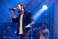 Die australische Band «The Cat Empire» am Blue Balls. (Bild: KEYSTONE/Alexandra Wey, Luzern, 20. Juli 2019)
