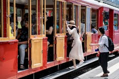 Auf der Rigi Staffelhöhe fanden sich am Sonntag 26 Alphornbläser zu einem improvisierten Konzert ein. (Bild: Nadia Schärli, Rigi Staffelhöhe, 21. Juli 2019)