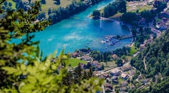Wunderschöne Aussicht oberhalb von Amden auf den Walensee. (Bild: Renato Maciariello)