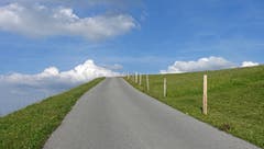 Himmelwärts! Richtung Hochalp. (Bild: Walter Schmidt)