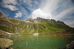 Seewenalpsee im Maiental. (Bild: Marianne Schmid, 22. Juli 2019)
