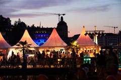Abendstimmung. (Bild: Jakob Ineichen, Luzern, 25. Juli 2019)