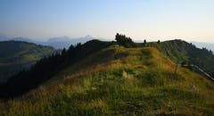 Ende eines heissen Tages auf der Hochalp. (Bild: Walter Schmidt)