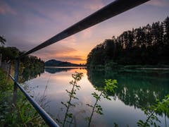 Still und heiss am Gübsensee. (Bild: Luciano Pau)