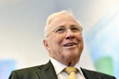 Wird in Arbon zu hören sein: SVP-Übervater Christoph Blocher. (Bild: Keystone)