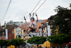 Sie gibt sich betont cool. (Bild: Stefan Kaiser, Zug, 27. Juli 2019)