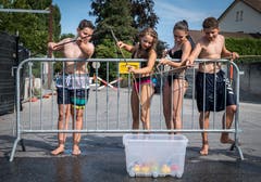 Spass im und rund ums Wasser am Güttinger Wave Festival. (Bilder: Reto Martin)