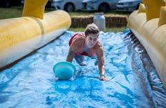 Spass im und rund ums Wasser am Güttinger Wave Festival. (Bilder: Reto Martin)