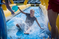 Spass im und rund ums Wasser am Güttinger Wave Festival. (Bilder: Reto Martin)