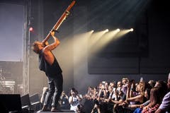 Xavier Rudd (Bild: Alexandra Wey / Keystone, 27. Juli 2019)