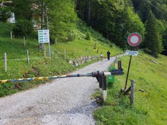 Der Ausgang des Brüeltobels: Von hier aus führt der Weg die letzten Meter ebenerdig nach Brülisau.