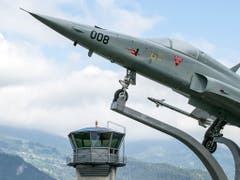 Auf dem Militärflugplatz Meiringen sollen Wiesel die Mäusepopulation in Schach halten. (Bild: KEYSTONE/ALEXANDRA WEY)