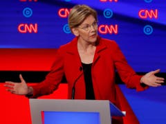 Nannte Donald Trump einen Rassisten, Sexisten und Lügner: US-Senatorin und Präsidentschaftsanwärterin Elizabeth Warren aus Massachusetts. (Bild: KEYSTONE/AP/PAUL SANCYA)