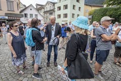 (Bild: Urs Flüeler/Keystone, Altdorf, 4 Juli 2019)