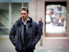 Willem Holleeder (Aufnahme von 2014) wurde am Donnerstag in Amsterdam wegen fünf Auftragsmorden zu einer lebenslänglichen Gefängnisstrafe verurteilt. (Bild: KEYSTONE/EPA ANP/ROBIN VAN LONKHUIJSEN)