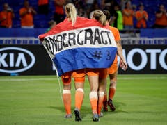 Die niederländischen Fussballerinnen schreiben ihr eigenes WM-Märchen (Bild: KEYSTONE/AP/ALESSANDRA TARANTINO)