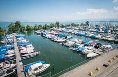 Romanshorn TG - Der Gemeindehafen in Romanshorn.