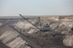 USA 2013. Die weltgrösste noch im Einsatz stehende Dragline in der Black Thunder Mine in Wyoming. (Bild: Kari Feierabend)