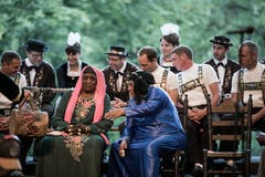 Auftritt des Mazaher Ensembles aus Ägypten.