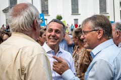Ignazio Cassis. (Bild: Christian H. Hildebrand, Stans, 5. Juli 2019)