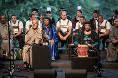 Auftritt des Mazaher Ensembles aus Ägypten.