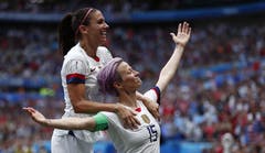 Sie ist der Star der Frauen: Megan Rapinoe.