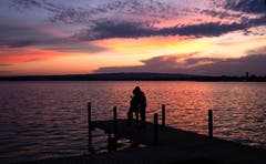 Wer turtelt hier am Zugersee? (Bild: Daniel Hegglin, Zug, 6. Juli 2019)