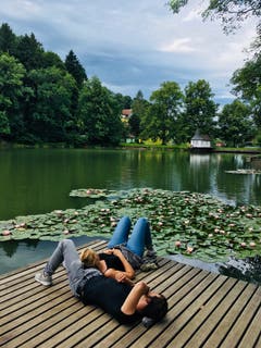 Auszeit an den Drei Weiern. (Bild: Manoo Tongmool)
