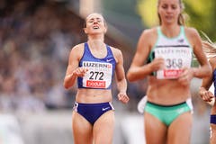 Enttäuschung bei Selina Büchel. (Bild: Marc Schumacher/freshfocus, Luzern, 9. Juli 2019)