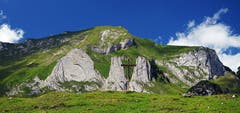 Die Dreifaltigkeit von Rainhütten aus fotografiert. (Bild: Thomas Ammann)