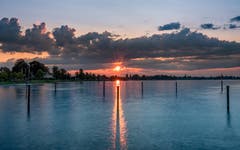 Sonnenuntergang am Bodensee, vom Horn SG aus fotografiert. (Bild: Luciano Pau)