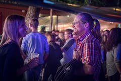 Müllheim TG - Impressionen von der Crazy Night in Müllheim. Der TV Müllheim organisiert diese Party seit 25 Jahren. Dieses Jahr mit einem riesen Wasserfall.